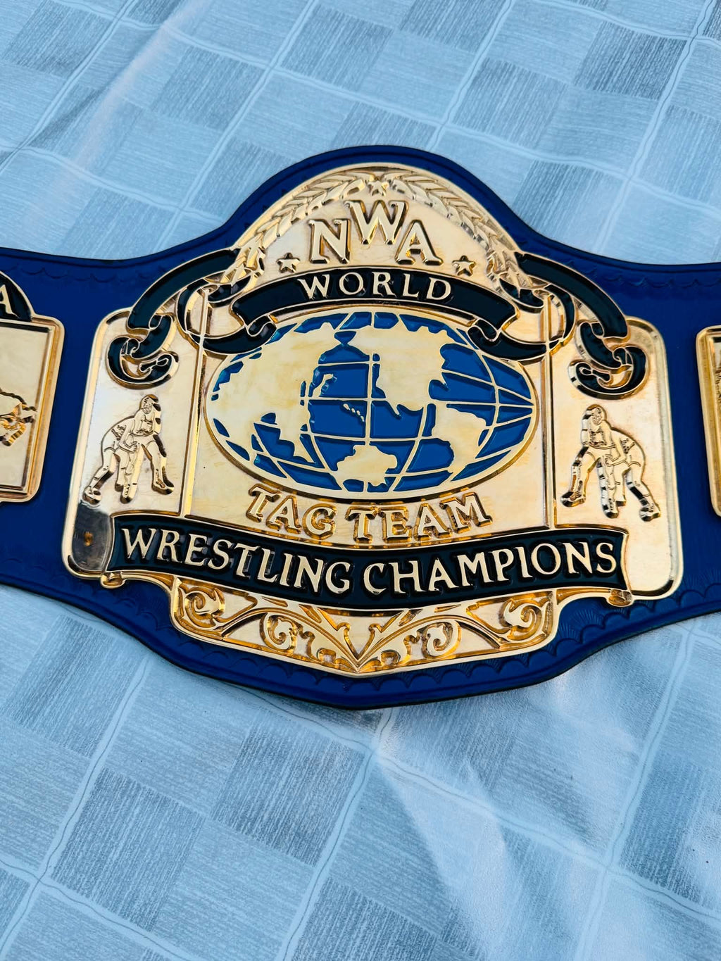 NWA World Tag Team Championship Replica Title Belt