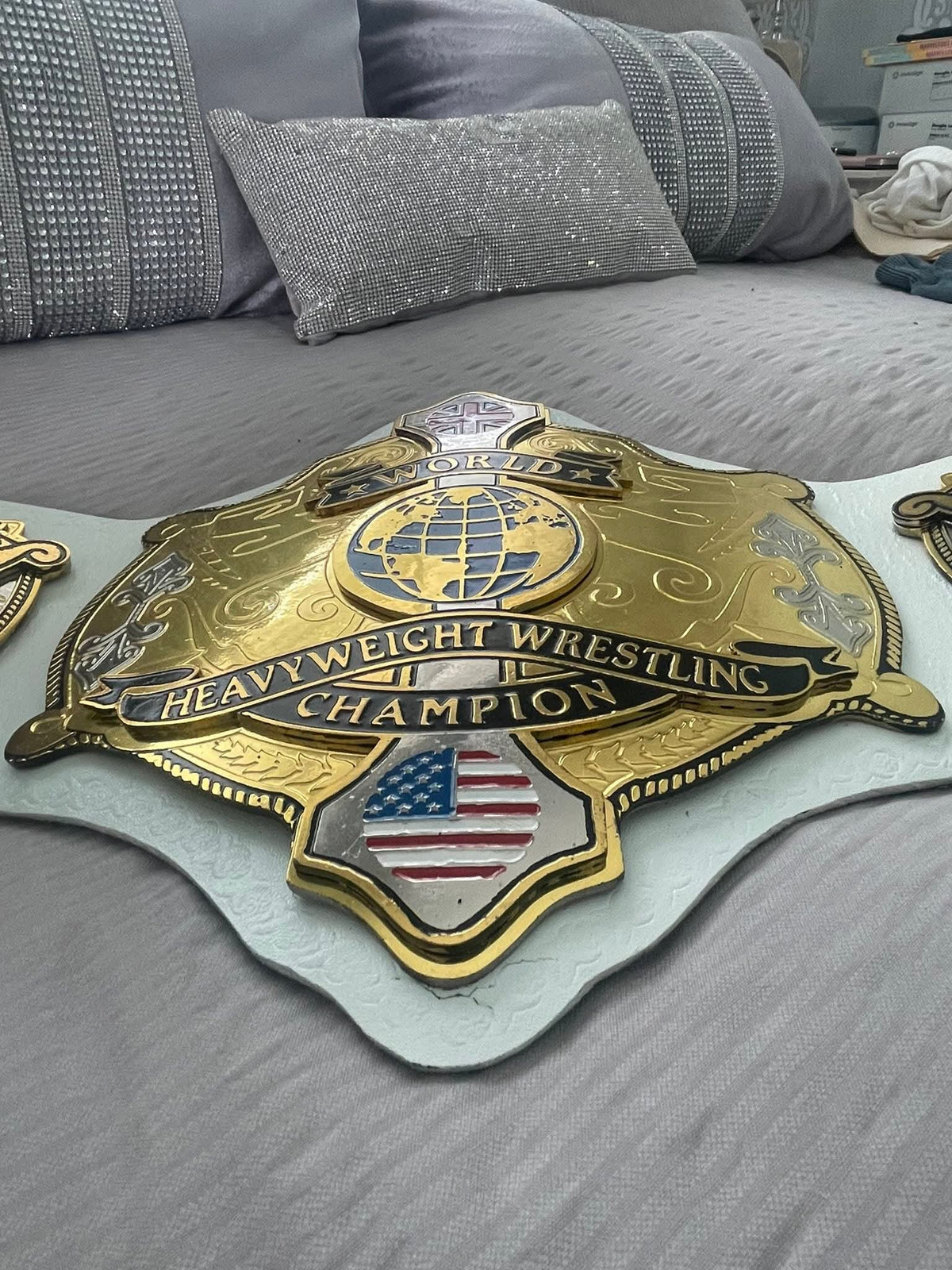 WWE World Heavyweight Wrestling Champion Belt