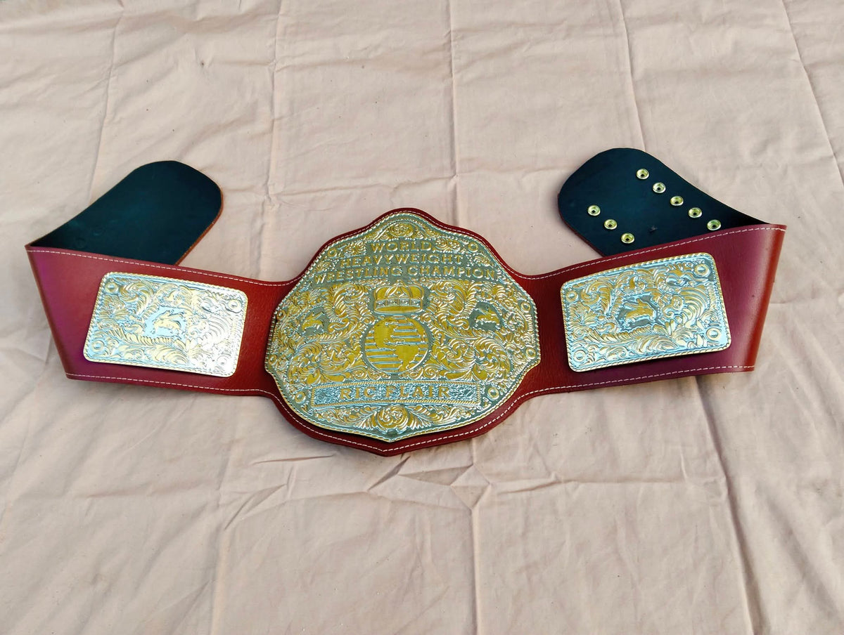 WWE World Heavyweight Wrestling Champion Ric Flair Replica Title Belt