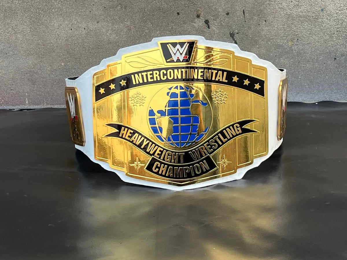 WWE Intercontinental Heavyweight Wrestling Champion Title Belt