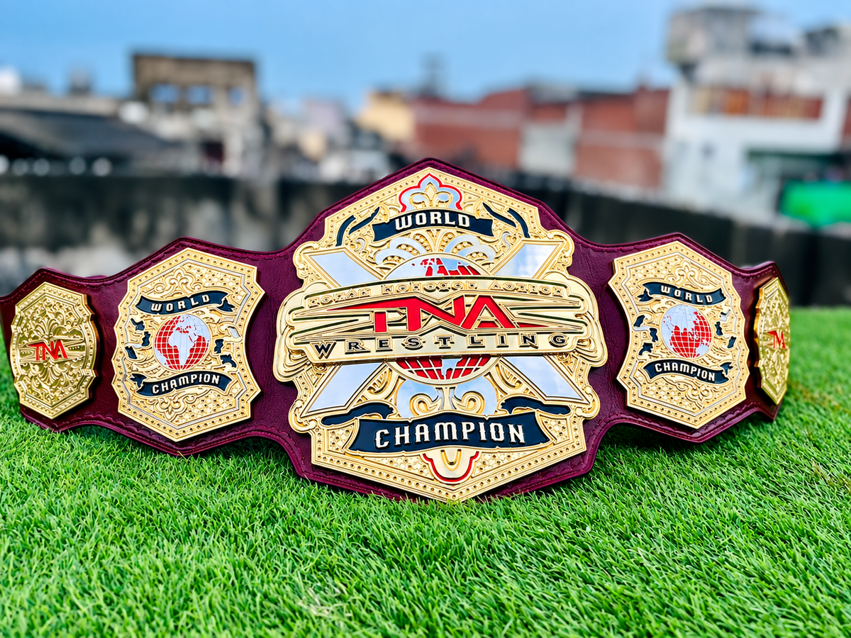 World TNA Wrestling Champion Replica Title Belt