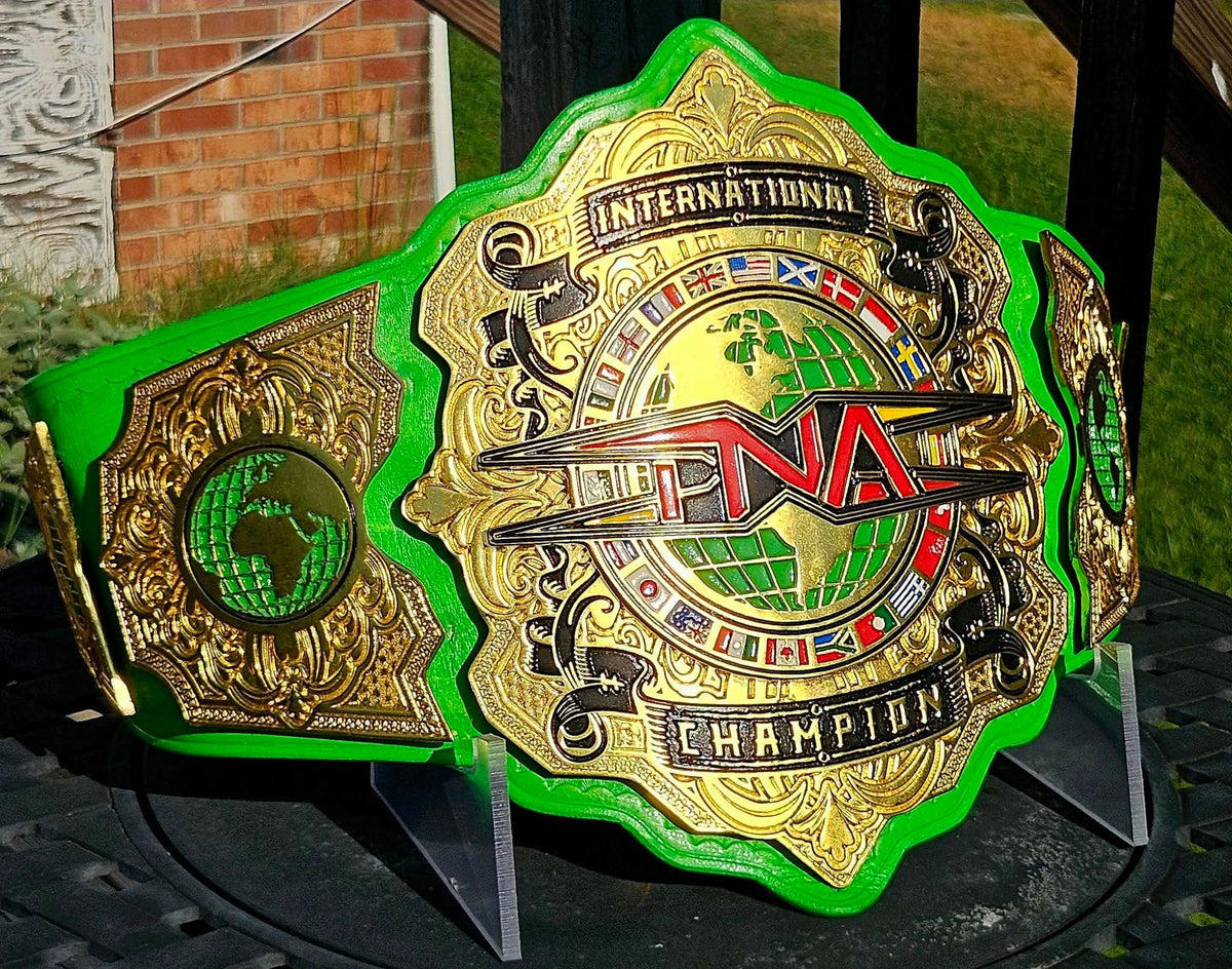 TNA International Champion Replica Title Belt