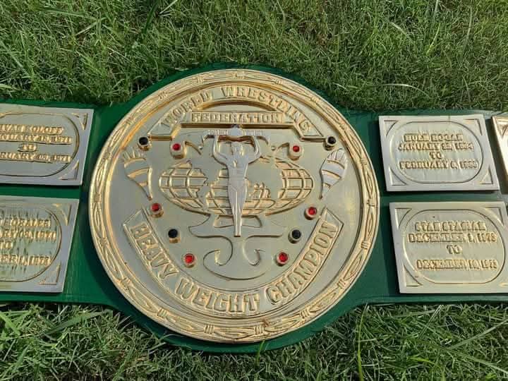 WWF World Heavyweight Champion Title Belt