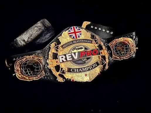 British Rev Pro Champion Replica Title Belt