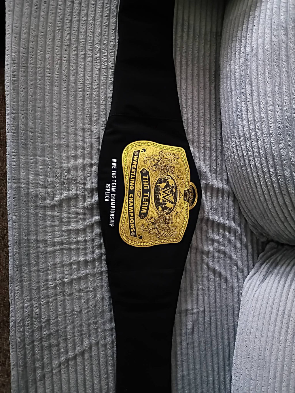 WWE Tag Team Wrestling Champion Replica Title Belt