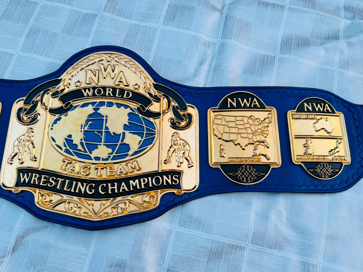 NWA World Tag Team Championship Replica Title Belt