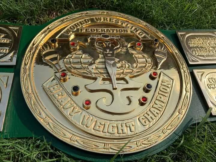 WWF World Heavyweight Champion Title Belt