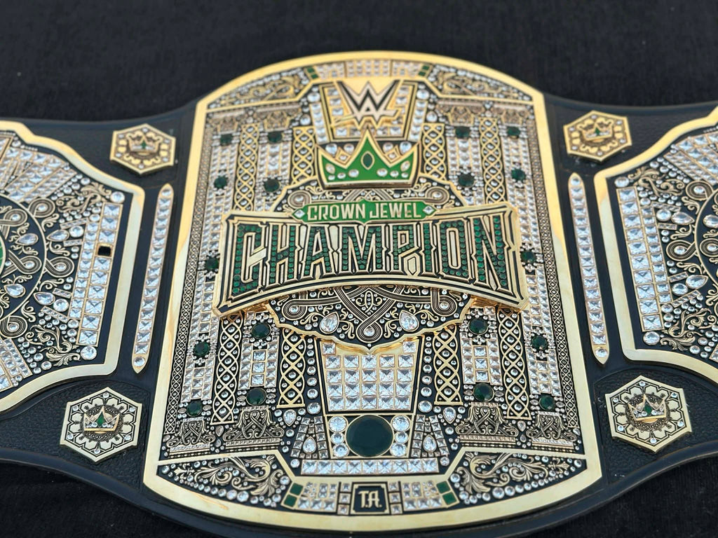 WWE Crown Jewel Champion Replica Title Belt