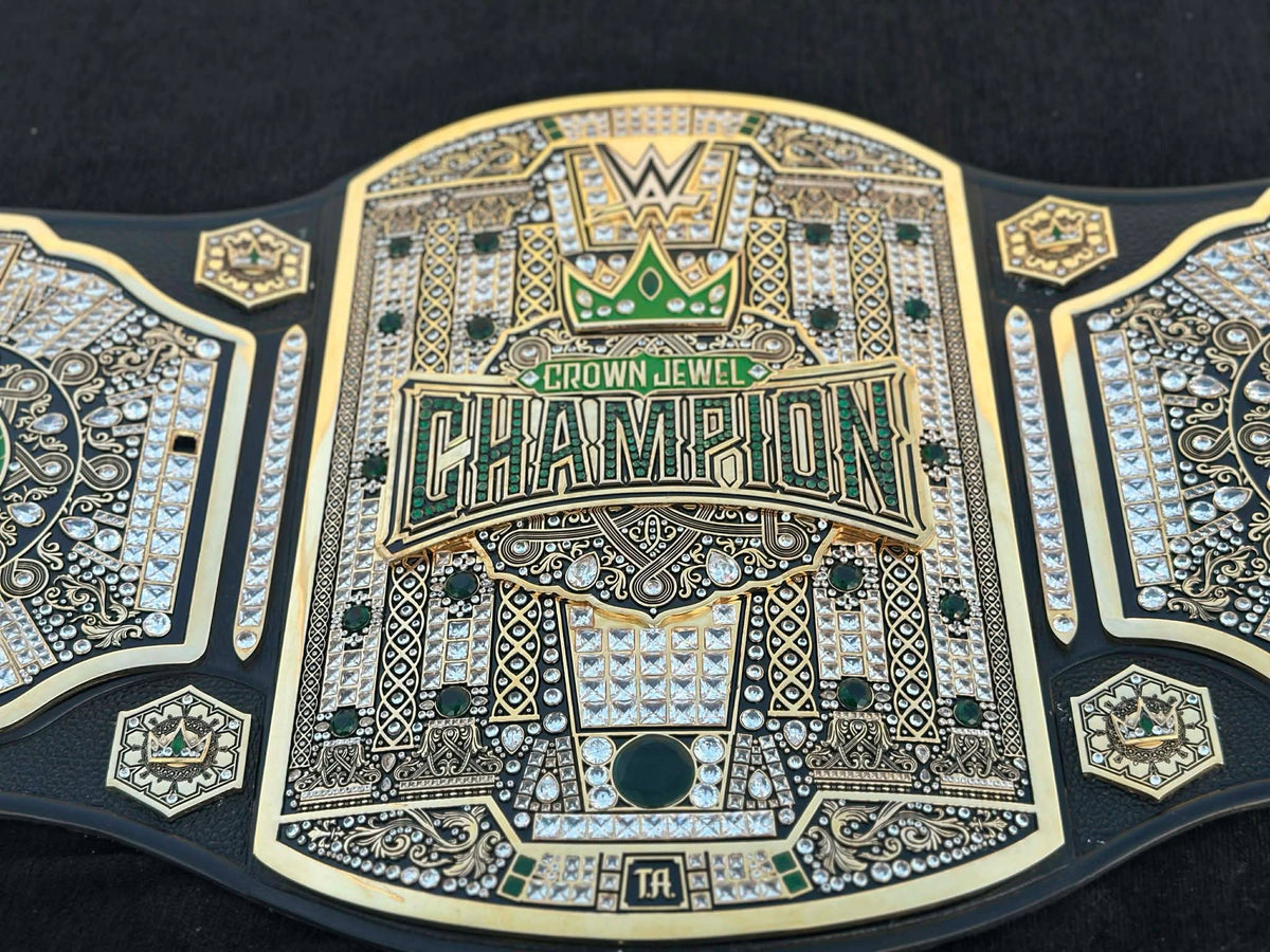 WWE Crown Jewel Champion Replica Title Belt