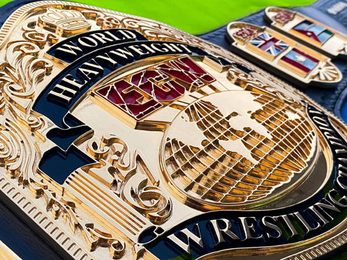 ECW World Heavyweight Wrestling Champion Title Belt