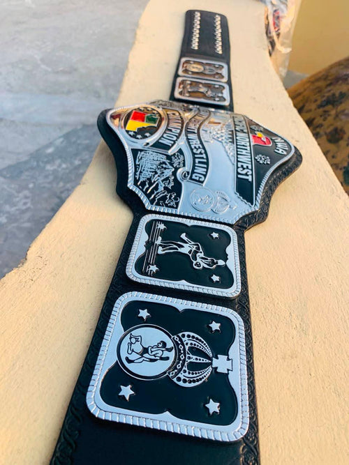 NWA Pacific Northwest Heavyweight Champion Replica Title Belt
