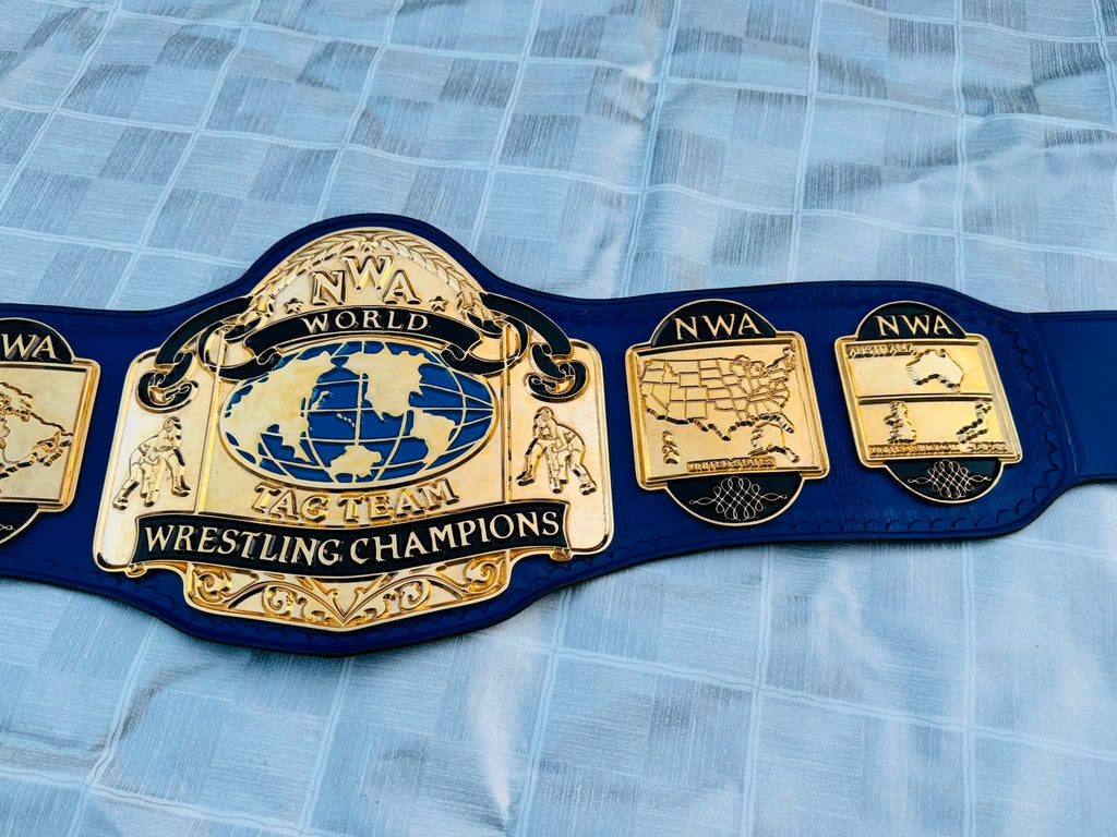 NWA World Tag Team Championship Replica Title Belt