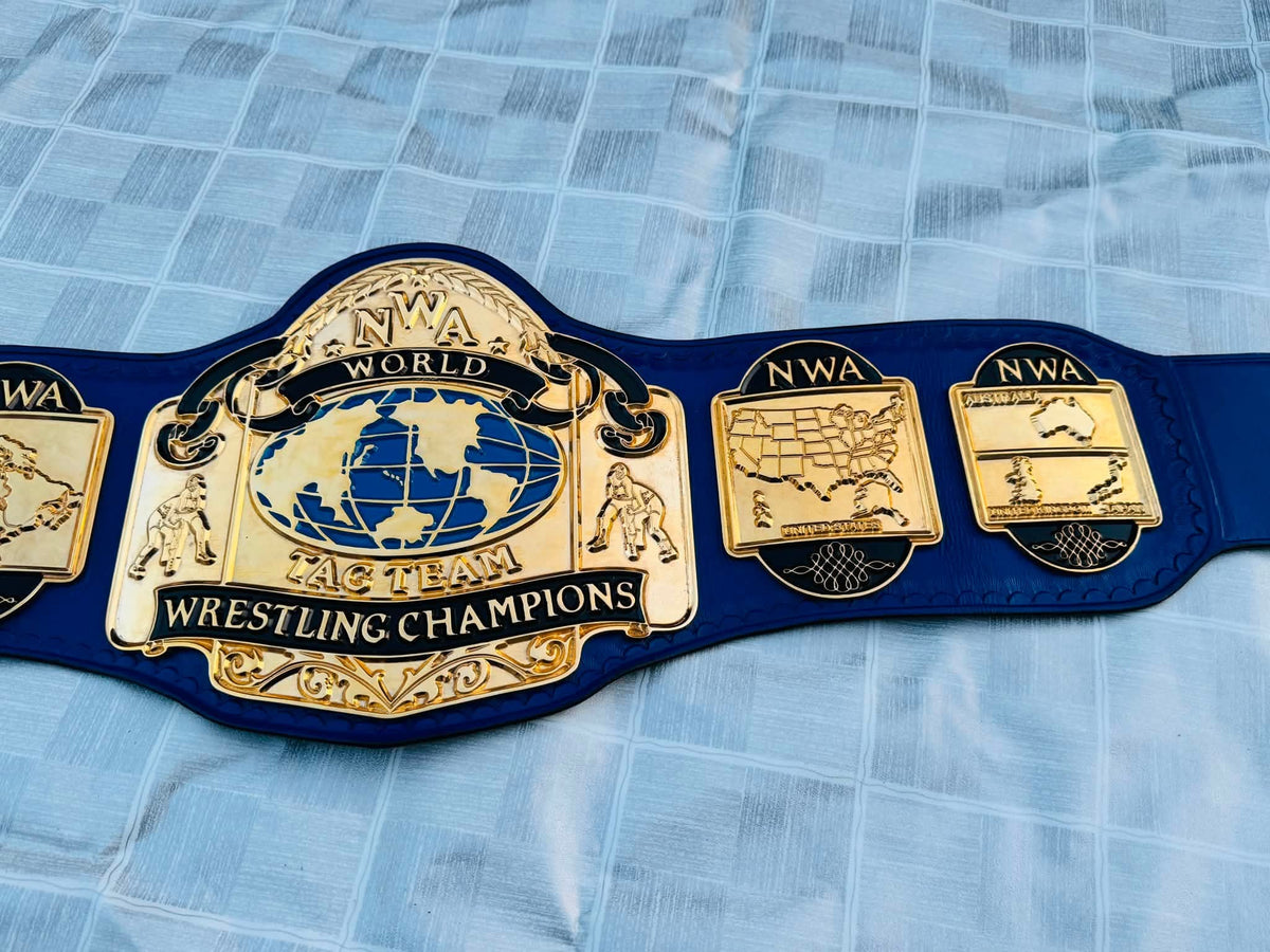 NWA World Tag Team Championship Replica Title Belt