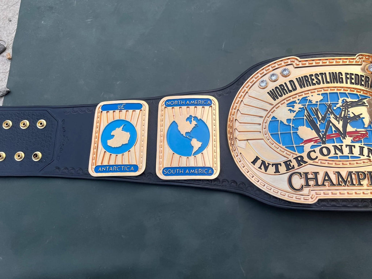 WWF Intercontinental Champion Replica Title Belt