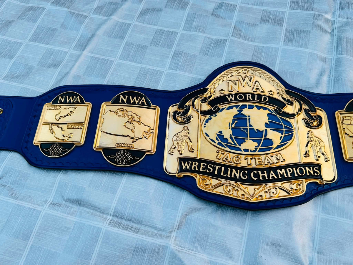 NWA World Tag Team Championship Replica Title Belt