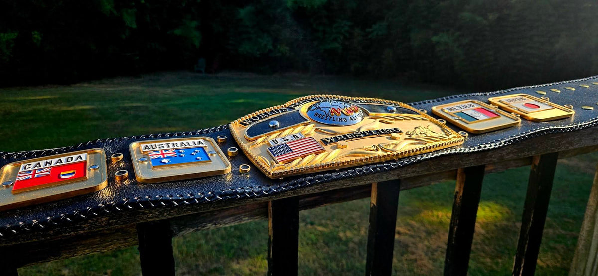 NWA World Heavyweight Wrestling Champion Title Belt
