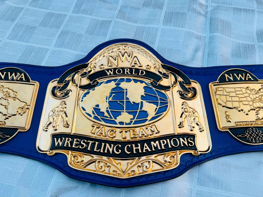 NWA World Tag Team Championship Replica Title Belt