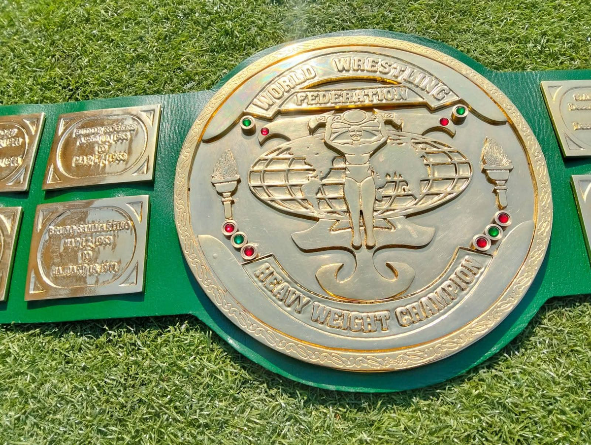 WWF World Heavyweight Champion Title Belt