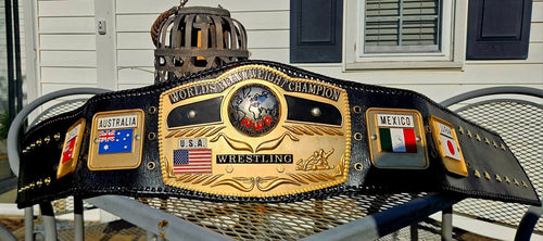 NWA World Heavyweight Wrestling Champion Title Belt