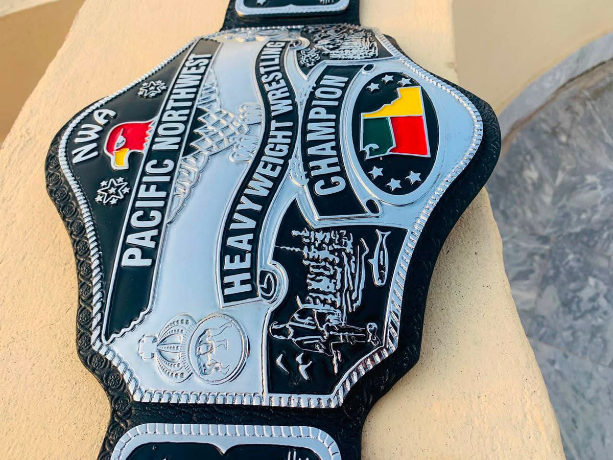 NWA Pacific Northwest Heavyweight Champion Replica Title Belt
