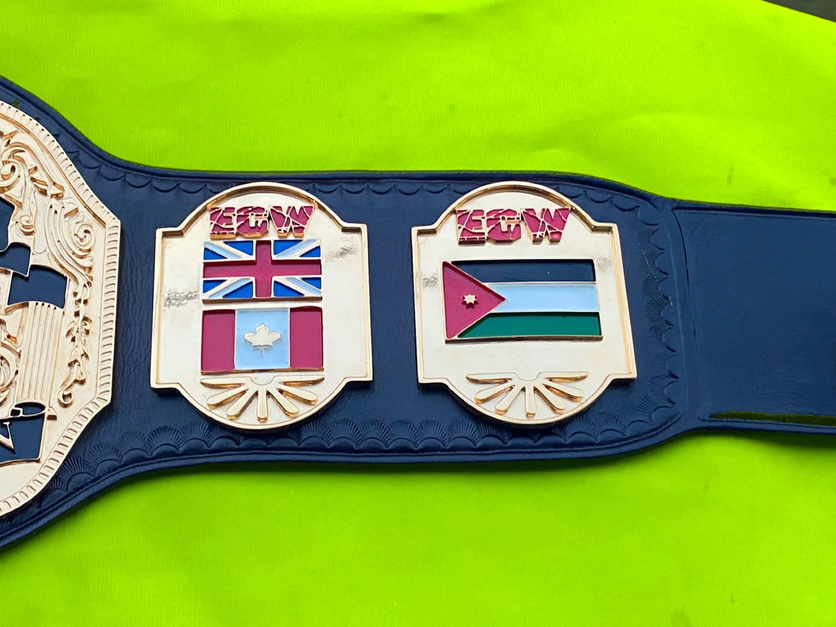 ECW World Heavyweight Wrestling Champion Title Belt