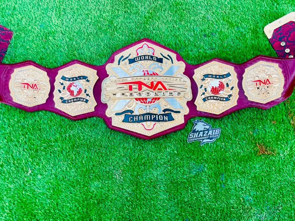 World TNA Wrestling Champion Replica Title Belt