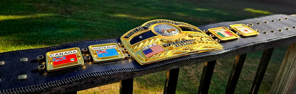 NWA World Heavyweight Wrestling Champion Title Belt