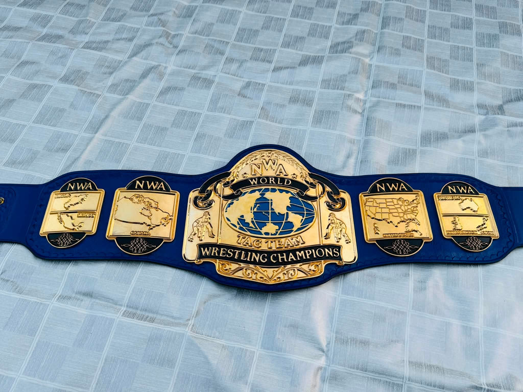 NWA World Tag Team Championship Replica Title Belt