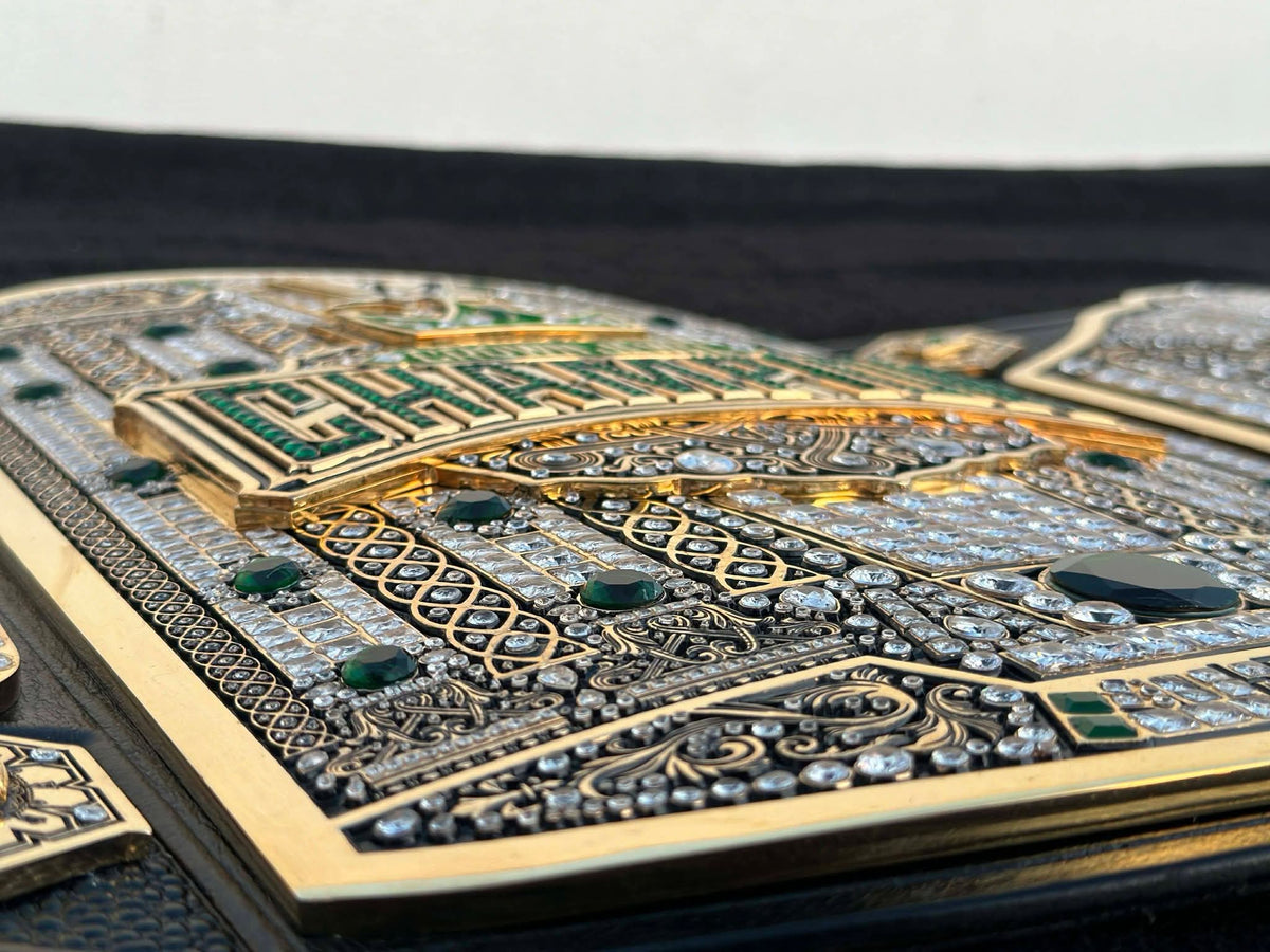 WWE Crown Jewel Champion Replica Title Belt