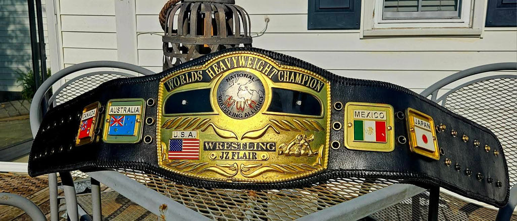 NWA World Heavyweight Wrestling Champion Title Belt