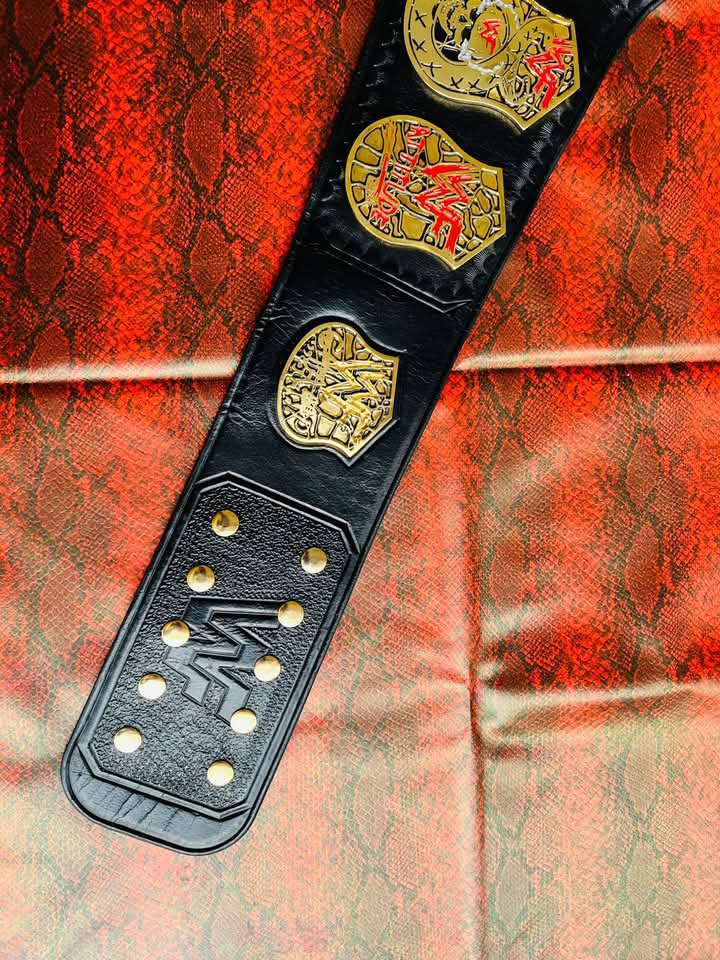 Smoking Skull Stone Cold Heavyweight Wrestling Championship Replica Title Belt