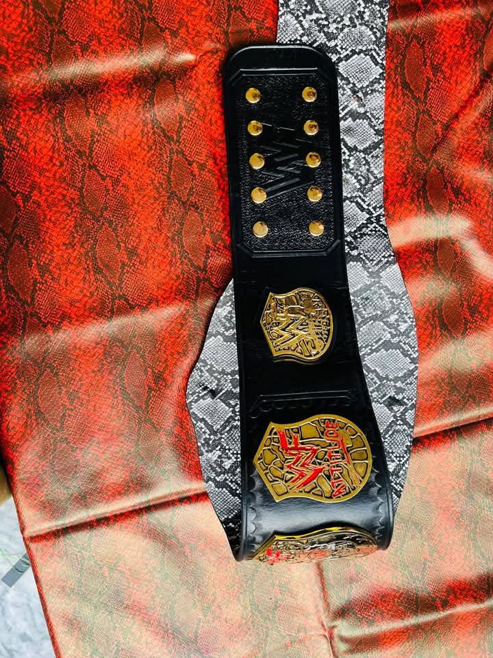 Smoking Skull Stone Cold Heavyweight Wrestling Championship Replica Title Belt