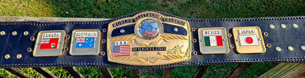 NWA World Heavyweight Wrestling Champion Title Belt