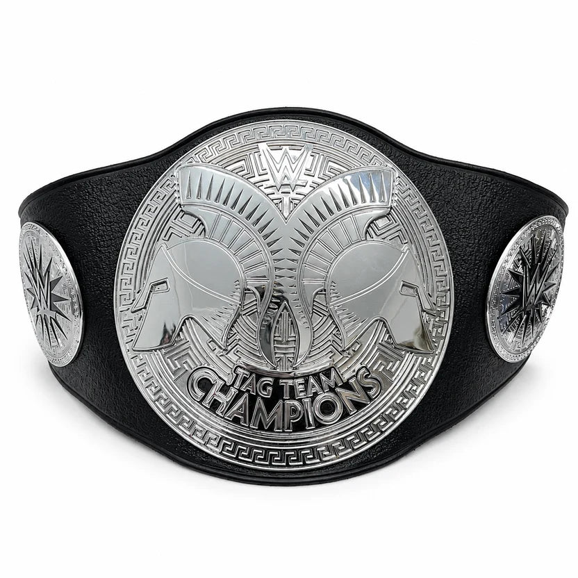 WWE Tag Team Black Releathered Championship  Replica Title Belt