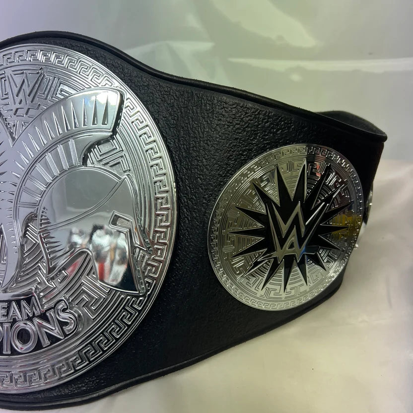 WWE Tag Team Black Releathered Championship  Replica Title Belt