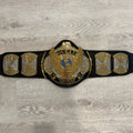 WWE Hulk Hogan Signed COA Winged Eagle Dual Plated Championship Replica Title Belt Autographed