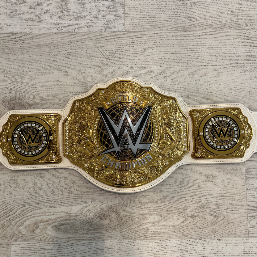 WWE Rhea Ripley Signed Replica Title Belt Autographed COA Women's World Championship