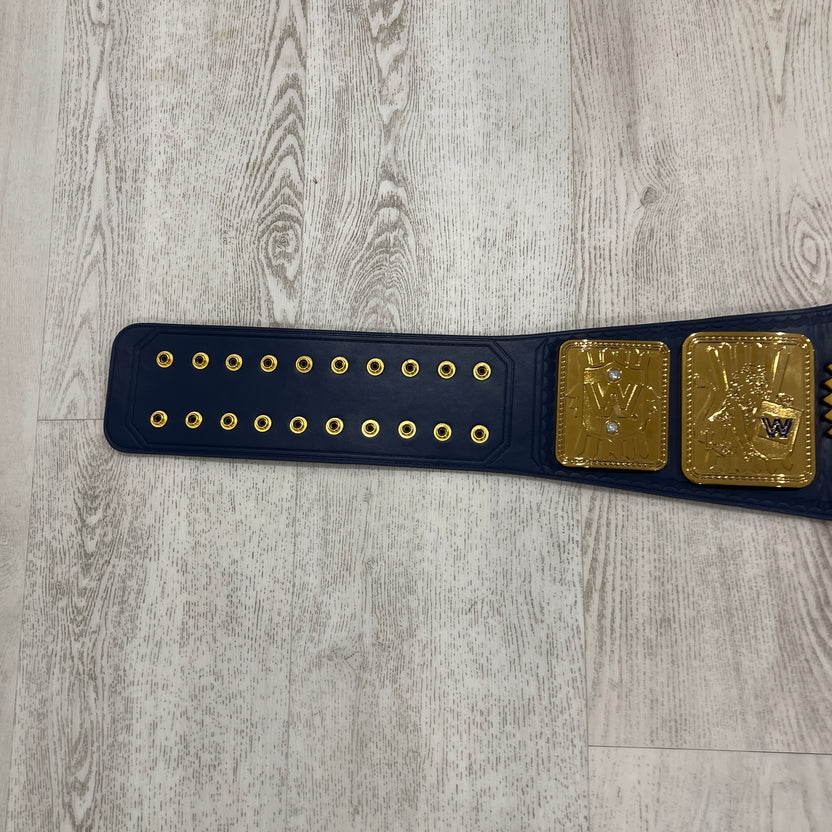 WWE Blue Big Eagle WWF Championship Replica Title Belt
