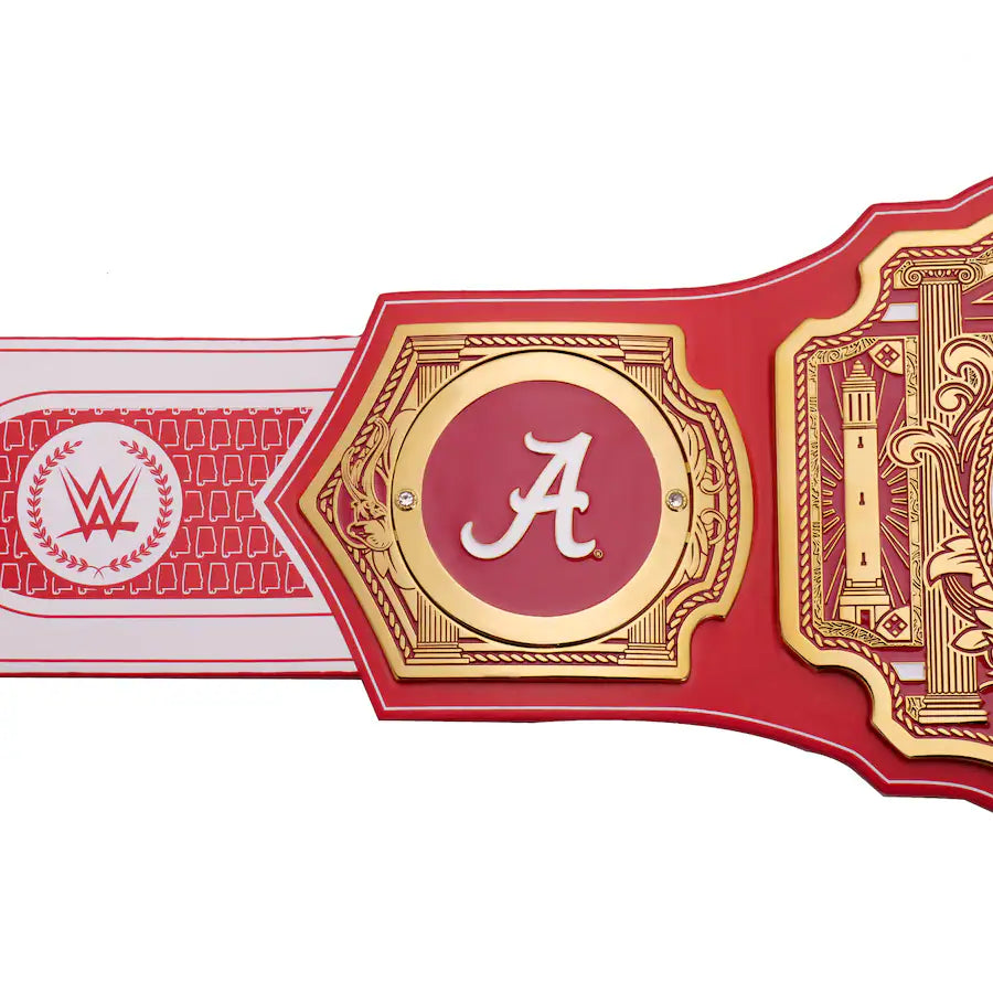Alabama Crimson Tide WWE Legacy Title Belt