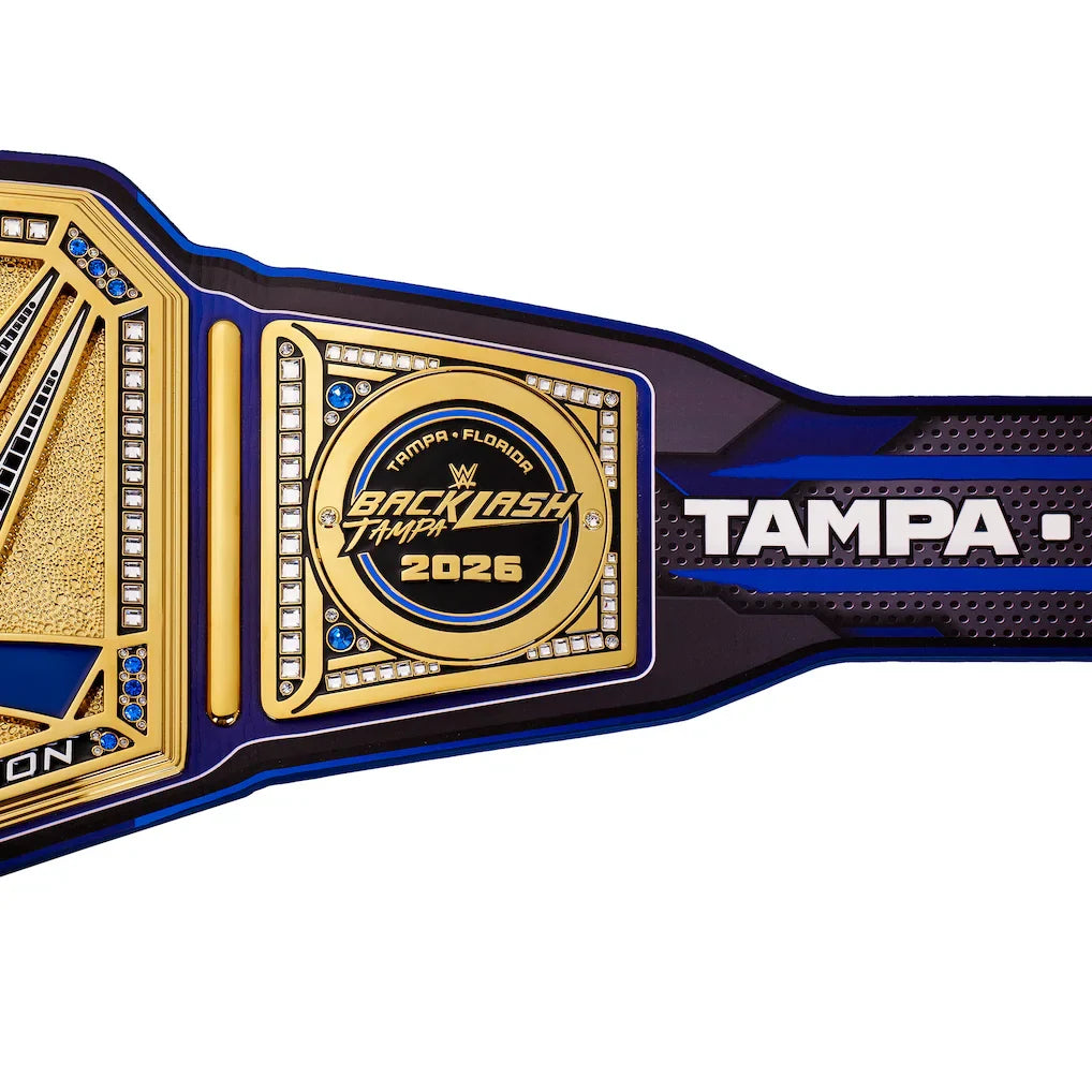 Backlash 2026 Tampa Replica Title Belt`