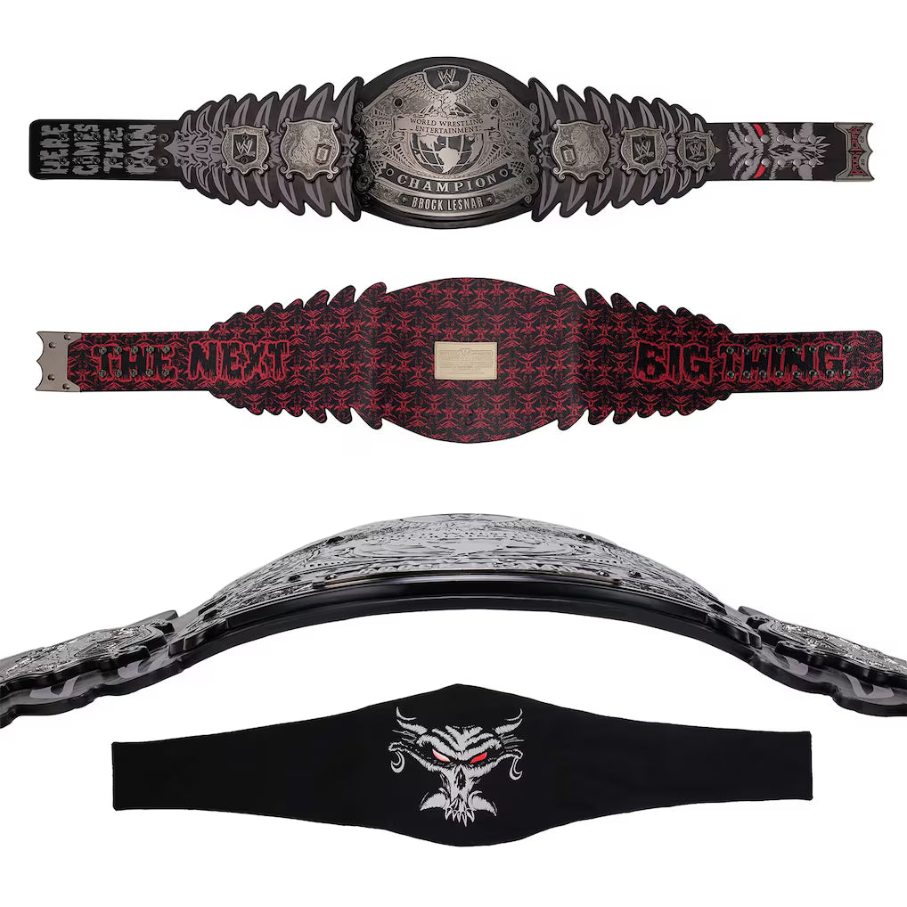 Brock Lesnar Signature Series Championship Replica Title Belt