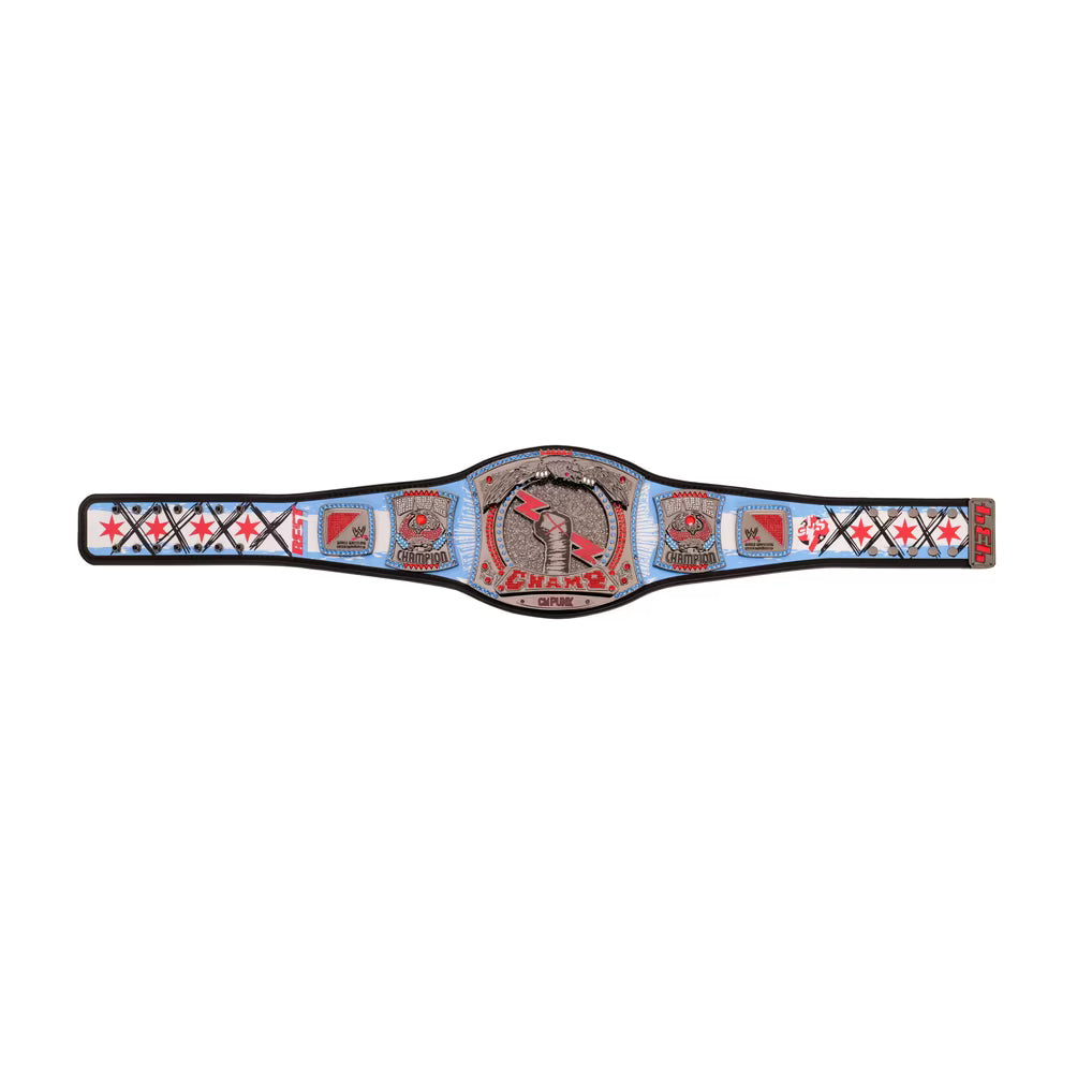 CM Punk 434-Day Record Signature Championship Title Belt Replica