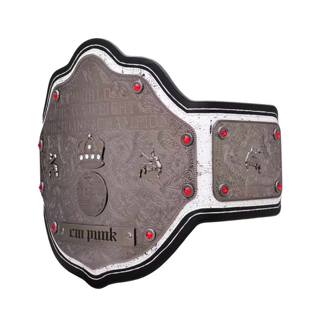 CM Punk Limited Edition WWE World Heavyweight Championship Signature Series Replica Title Belt