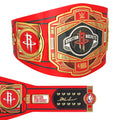 Hakeem Olajuwon Houston Rockets Autographed Fanatics Authentic WWE Legacy Title Belt