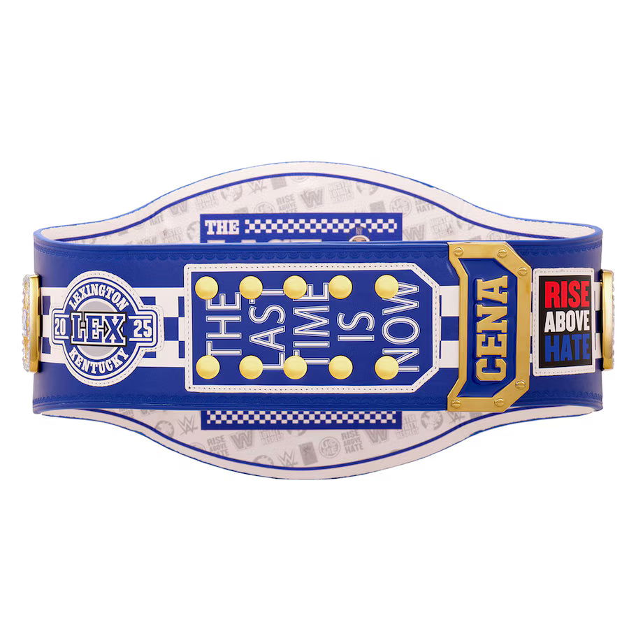 John Cena Farewell Tour 2025 Lexington Spinner Championship Replica Title Belt