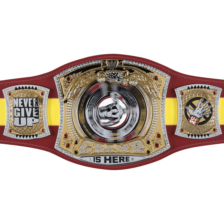 John Cena WWE Autographed 2025 Farewell Tour Brussels Replica Title Belt - Limited Edition of 25