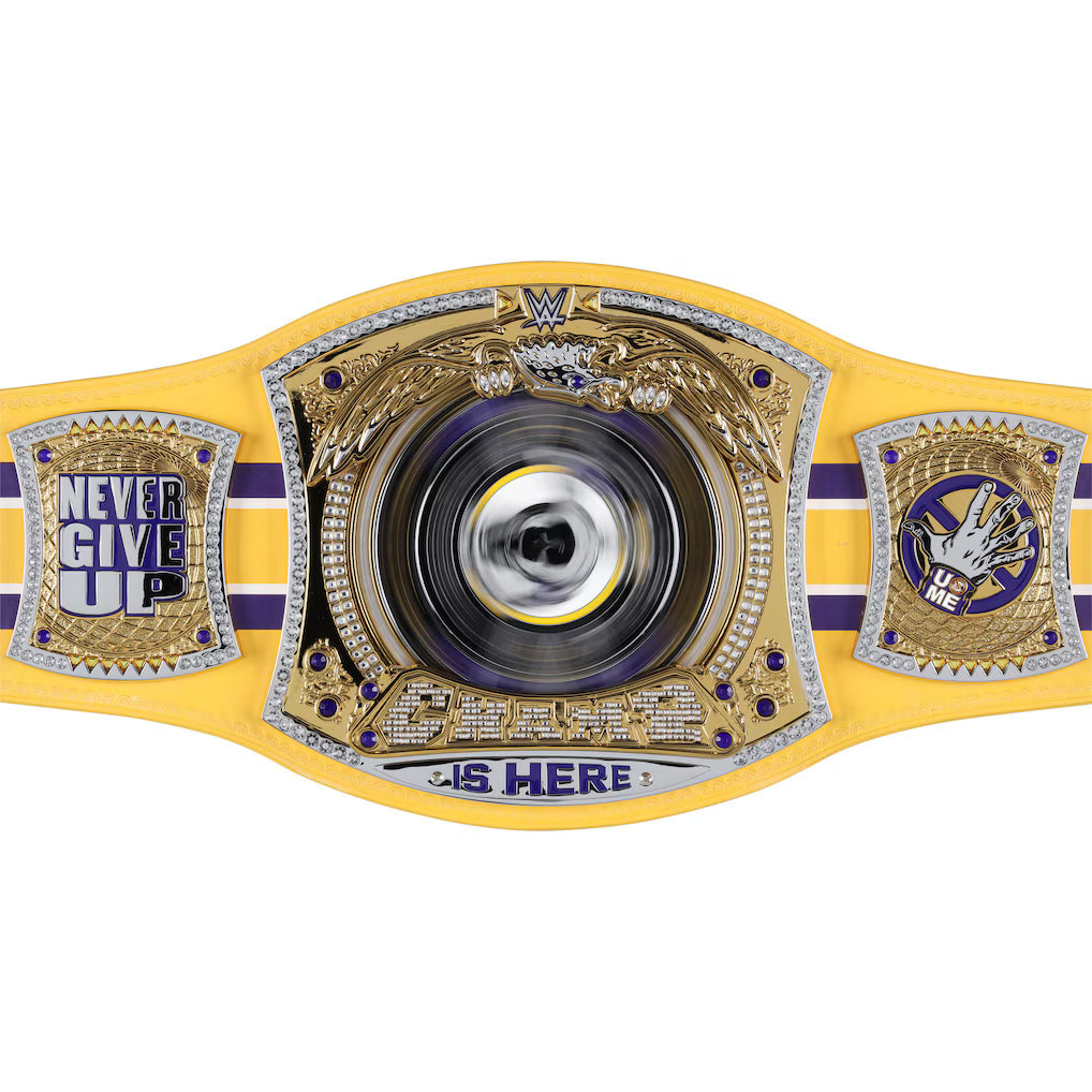 John Cena WWE Autographed Farewell Tour 2025 Bakersfield Replica Title Belt - Limited Edition of 25