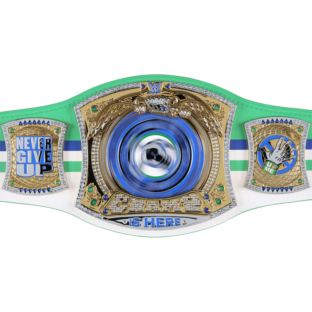 John Cena WWE Autographed Farewell Tour 2025 Dallas Replica Title Belt - Limited Edition of 25