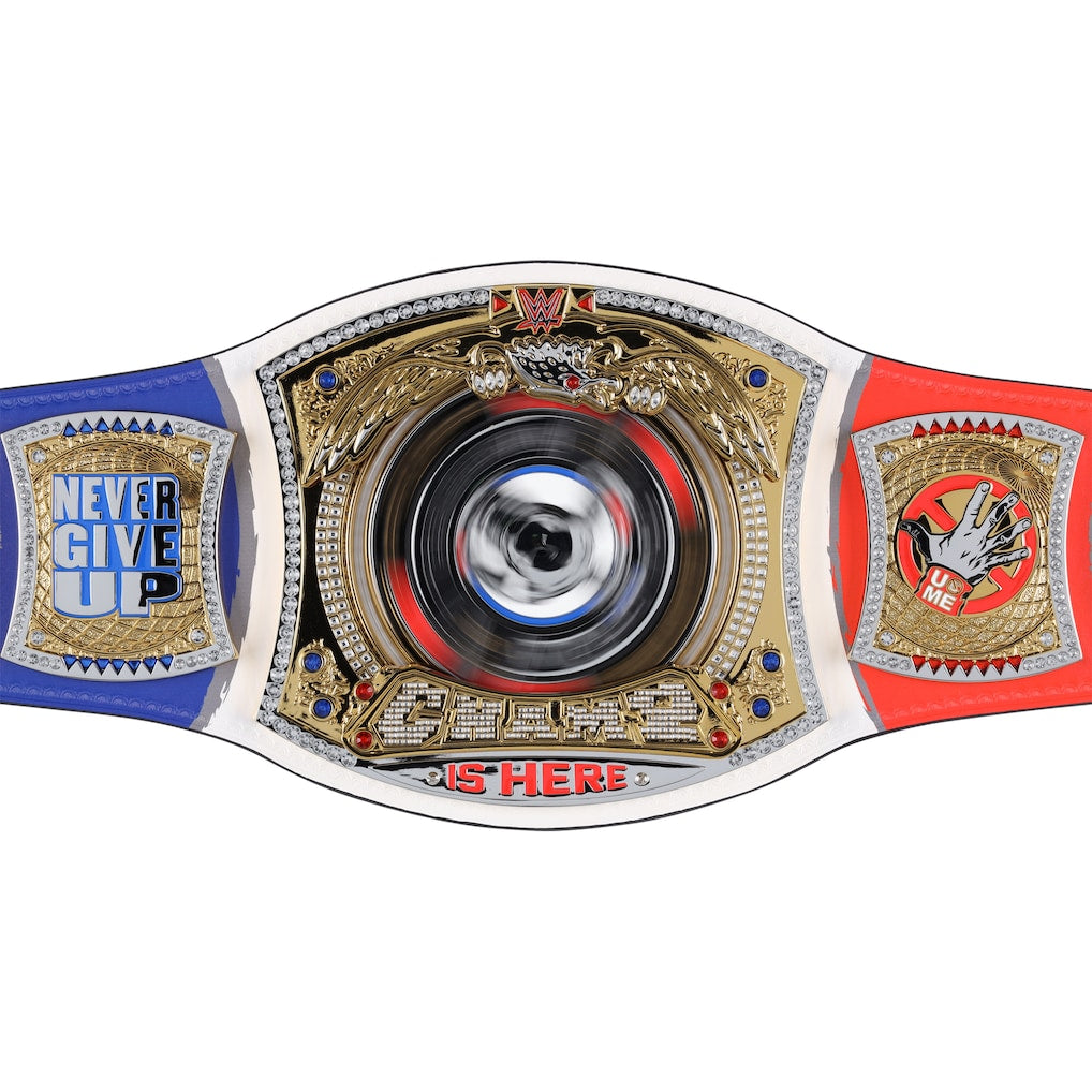 John Cena WWE Autographed Farewell Tour 2025 Paris Replica Title Belt - Limited Edition of 25