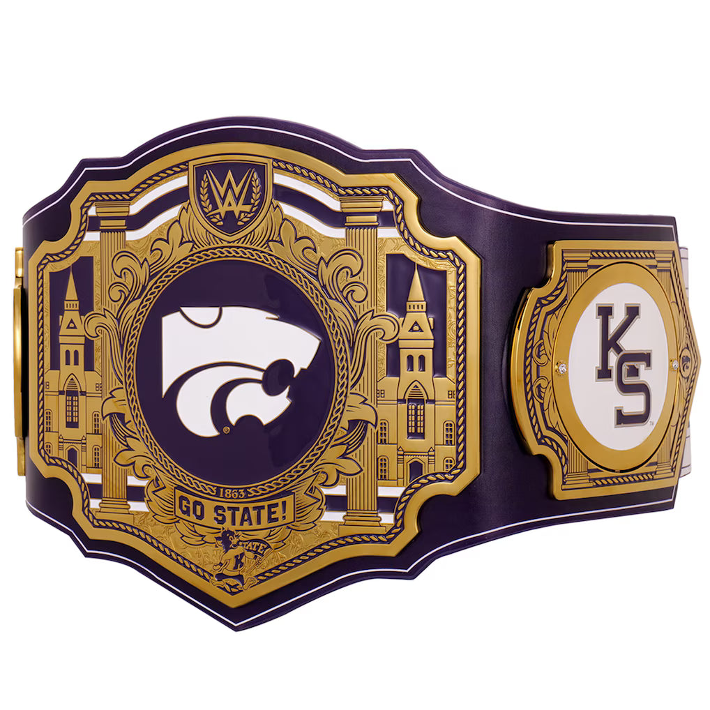 Kansas State Wildcats WWE Legacy Title Belt
